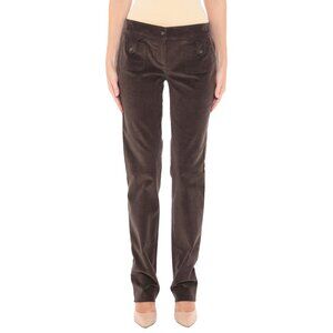 D&G by DOLCE & GABBANA PANTS DARK BROWN CORDUROY TROUSERS sz IT 44 US 8